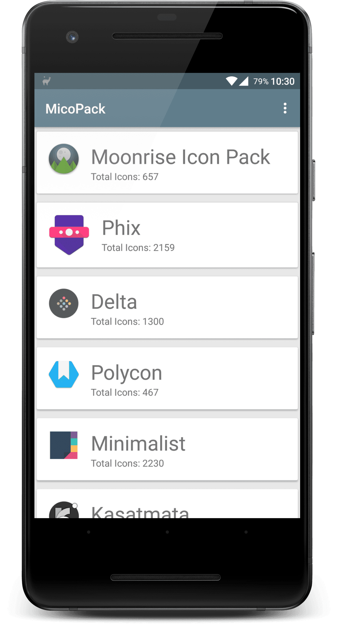 MicoPacks screenshot